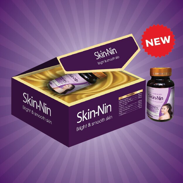 VIên Uống Đẹp Da,Trị Nám-Móng Và Tóc Chắc Khỏe Skin-Nin