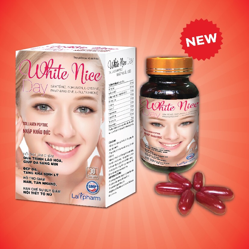 Tăng Cường Sinh Lí Nữ- Đẹp Da-Hết Bốc Hỏa WHITE NICE DAY
