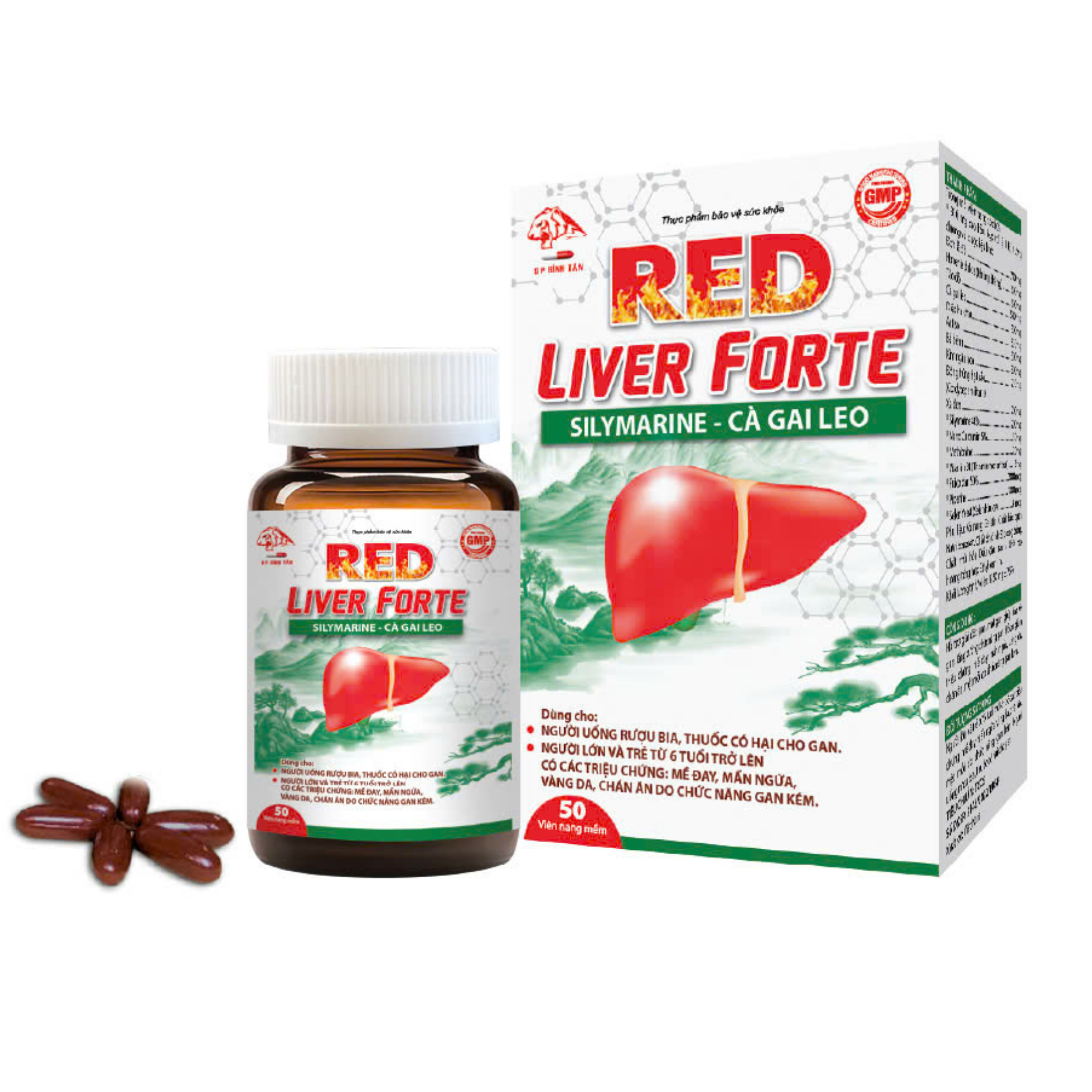 Thuốc Bổ Gan RED LIVER FORTE