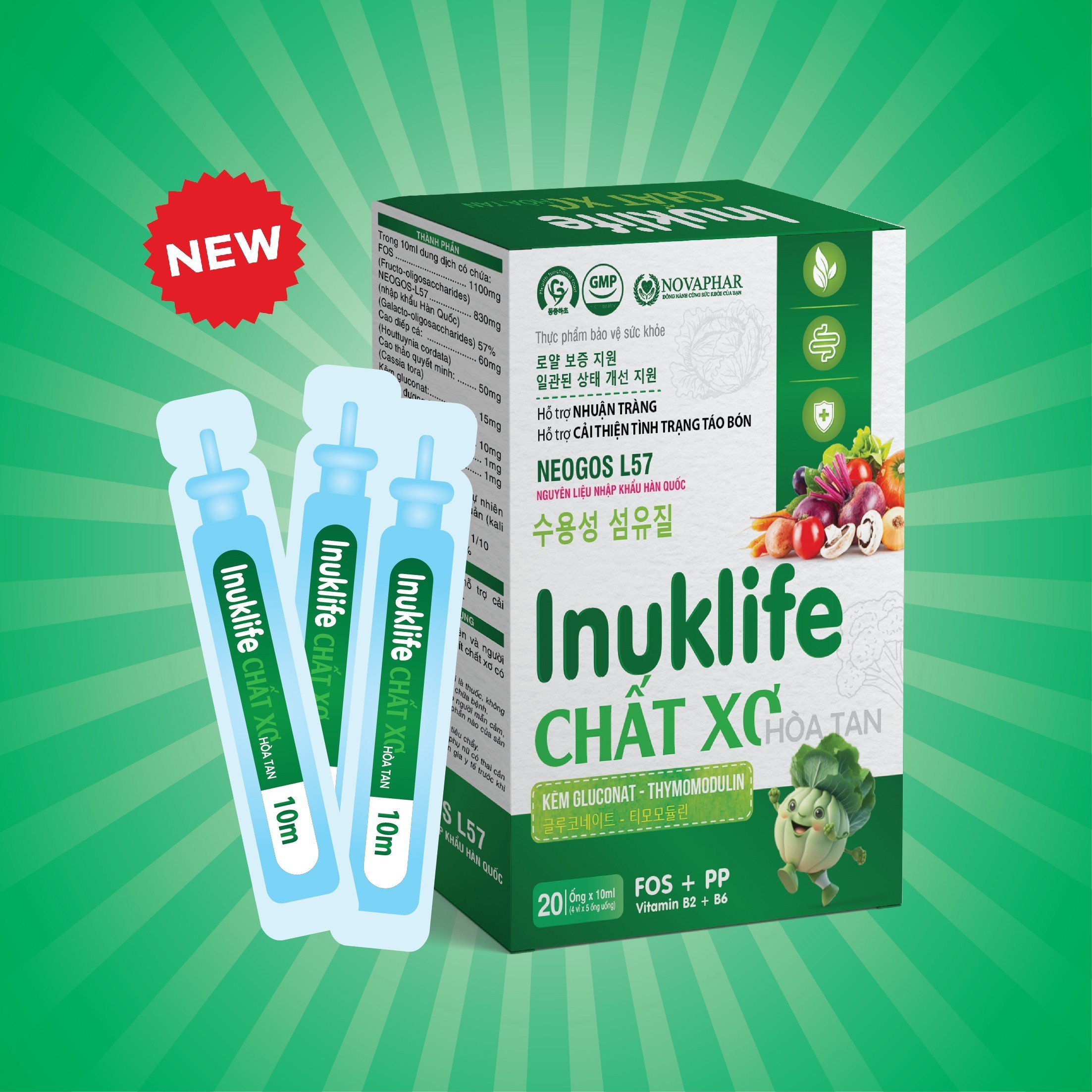 INUKLIKE CHẤT XƠ HOÀ TAN