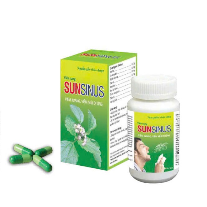VIÊM XOANG SUNSINUS ( Hộp 60 Viên)
